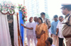 Home Minister lays foundation for Police Quarters at Shaktinagar
